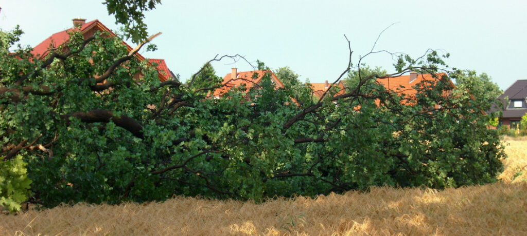 Unwetter über Wallenhorst