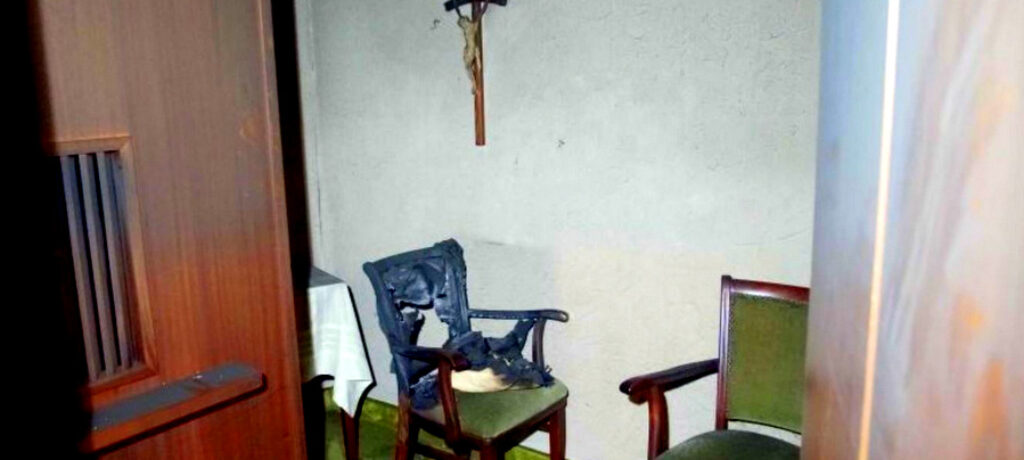 Starke Rauchentwicklung in Belmer Kirche