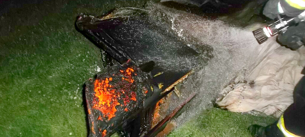 Gebäudebrand am Hundhügel