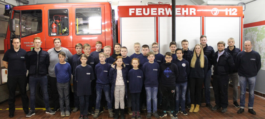 Jahreshauptversammlung der Jugendfeuerwehr Wallenhorst