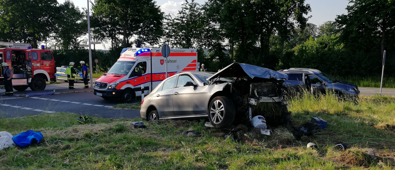 Read more about the article Schwerer Verkehrsunfall auf der L109