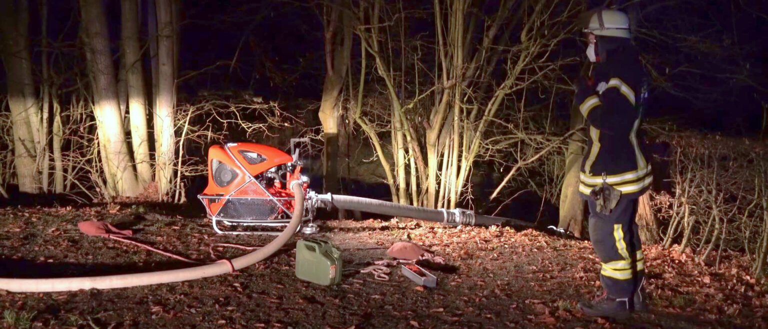 Gebäudebrand Im Nettetal – Feuerwehr Rulle