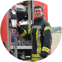 Alexander Senker, Jugendfeuerwehrwart